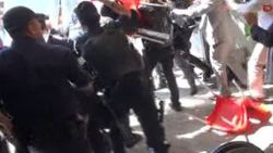 Mersin Üniversitesi'nde öğrenciler arasında kavga