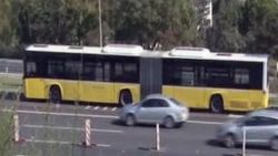 Boğaziçi Köprüsü'nde metrobüs kazası