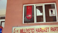 MHP Kağızman ilçe binasına saldırı düzenlendi