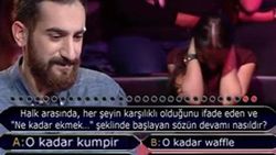 Kim Milyoner Olmak İster'de yeni deyim üreten yarışmacı