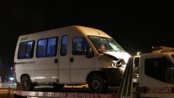 Denizli'de iki minibüs çarpıştı: 7 yaralı