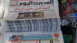Mısır gazetesinin darbe sevinci