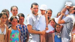 Murat Yıldırım lösemili çocuklara umut verdi