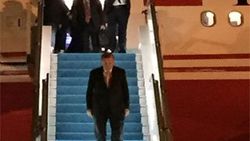 Cumhurbaşkanı'nın uçağı Ankara'ya iniş yaptı