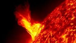 NASA son 5 yılın en büyük güneş patlamasını görüntüledi