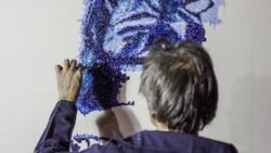 İngiliz ressam Ned Pamphilon Atatürk'ü resmetti