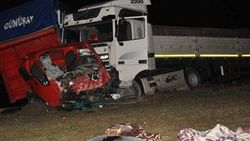 Niğde'de kaza: 1 ölü 2 yaralı