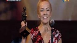 Nilüfer Aydan: Bu ödülü Atatürk için alıyorum