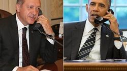 Obama Erdoğan'ı Kürt güçlere yapılan yardımla ilgili bilgilendirdi
