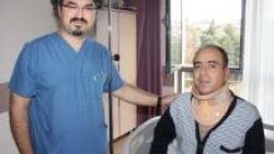 Boyun eğriliği olan hasta öksürünce boynu kırıldı