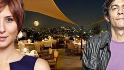 Okan Bayülgen Selin Atasoy'la dolunayı izledi