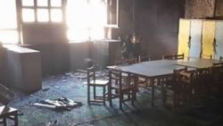 Muş'ta 3 okula molotoflu saldırı