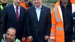 Başbakan Symbol Kocaeli Kavşak inşaatını inceledi