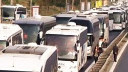 Bayram dönüşü trafik çileye dönüştü