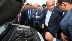 Bakan Işık Türk mühendisin projesini inceledi