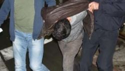 Konya'da polisten kaçan hırsız kaza yaptı