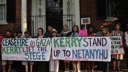 ABD'de Netanyahu'ya karşı dik dur protestosu