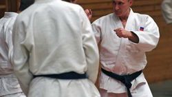 Putin Judo takımıyla antremana çıktı