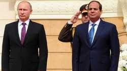 Putin'in Mısır ziyaretinde Rusya marşı skandalı - İzle