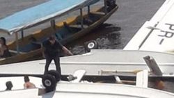 Brezilya'da Greenpeace uçağı düştü: 1 ölü, 4 yaralı