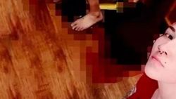 Eski kocasını bıçaklayıp selfie çekildi