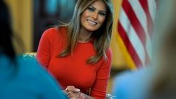 Melania 20 gün sonra ortaya çıktı