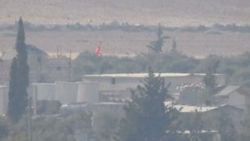 Halep’in batısındaki Türk üssü ilk kez görüntülendi