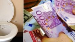 İsviçre tuvaletlerinden 500 euroluk banknotlar çıktı