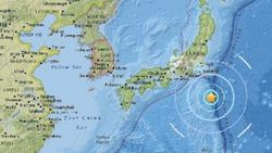 Japonya'nın Izu Adaları'nda 6.0 büyüklüğünde deprem