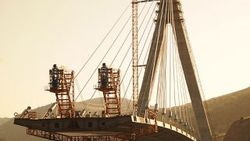 Türkiye'nin en uzun üçüncü köprüsünde sona gelindi