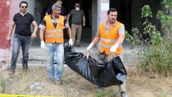 Samsun'da metruk bir binada çürümüş ceset bulundu