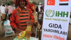 İHH'dan 13 bin Yemenli’ye acil yardım