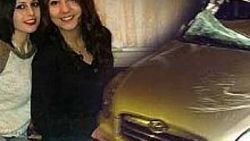 Üniversiteli genç kızları sıkıştırıp kazaya sebep oldular