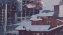 Ralli pilotu rekor denemesinde ölümden döndü İZLE