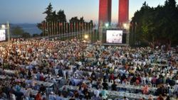 Çanakkale'de Ramazan ruhuna uygun iftar