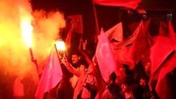 Ankara'da referandum sonuçları kutlanıyor