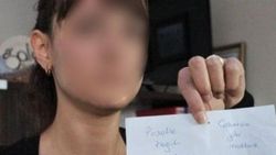 Yazdığı not hayatını kurtardı