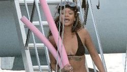 Rihanna'nın deniz korkusu