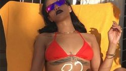 Rihanna'dan Lebron James'a ilginç kutlama
