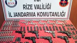 Rize’de silah atölyesine operasyon