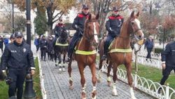 Sultanahmet Meydanı'nda atlı polisler göreve başladı