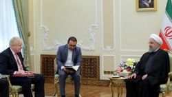 Hasan Ruhani Boris Johnson’la görüştü