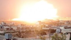 Rus uçakları Halep'i vurdu