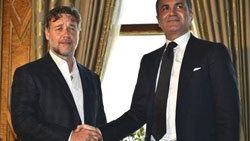 Russell Crowe Topkapı Sarayı'nda