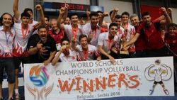 Doğa Okulları genç erkek voleybol takımı dünya şampiyonu oldu