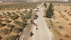 Halep'te siviller tahliye ediliyor