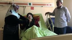 Başındaki şalı Go-kart aracına dolanınca ölümle burun buruna geldi