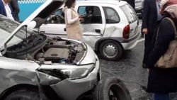 Unkapanı'nda trafik kazası