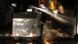 Hatay'da Okmeydanı protestosuna polis müdahalesi