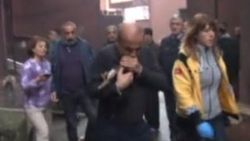 Yangında dumandan zehirlenen köpeğe suni teneffüs yapıldı